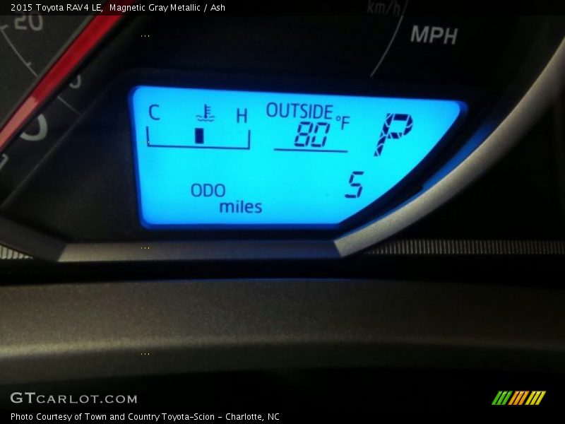 Magnetic Gray Metallic / Ash 2015 Toyota RAV4 LE