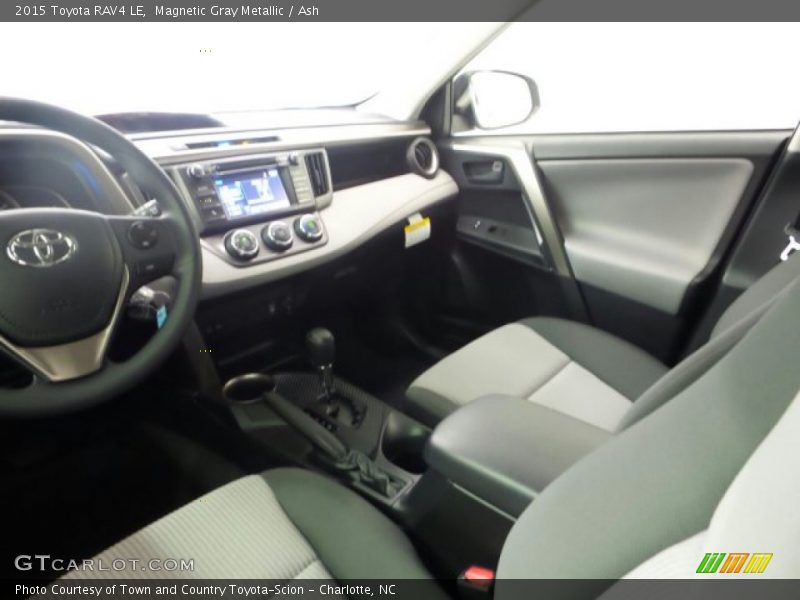 Magnetic Gray Metallic / Ash 2015 Toyota RAV4 LE