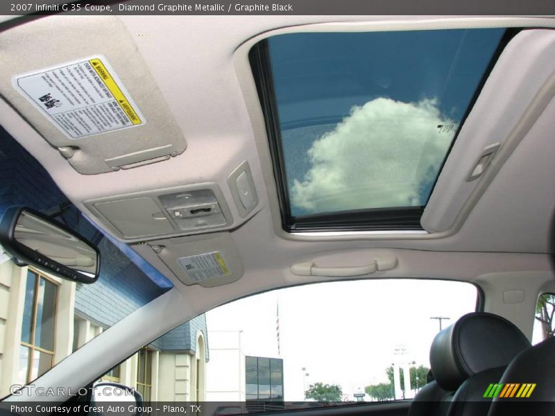 Diamond Graphite Metallic / Graphite Black 2007 Infiniti G 35 Coupe