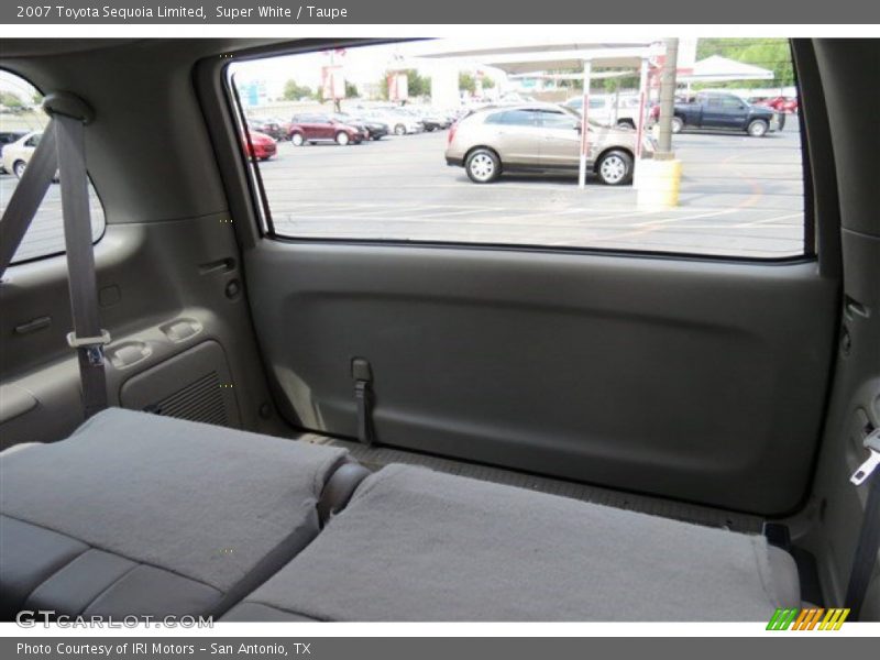 Super White / Taupe 2007 Toyota Sequoia Limited