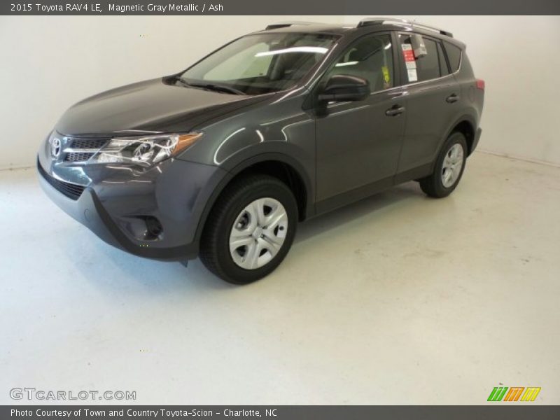 Magnetic Gray Metallic / Ash 2015 Toyota RAV4 LE