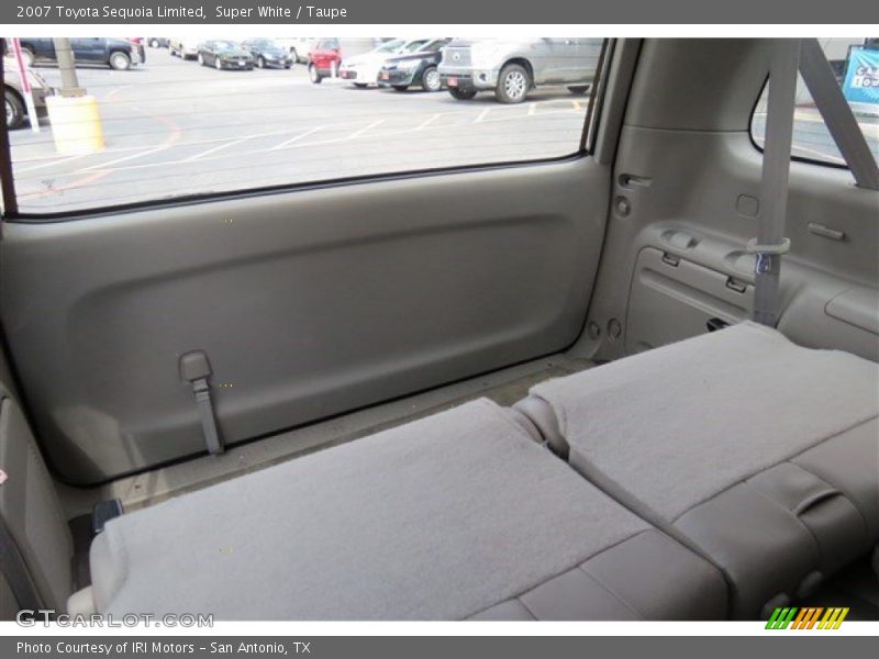 Super White / Taupe 2007 Toyota Sequoia Limited