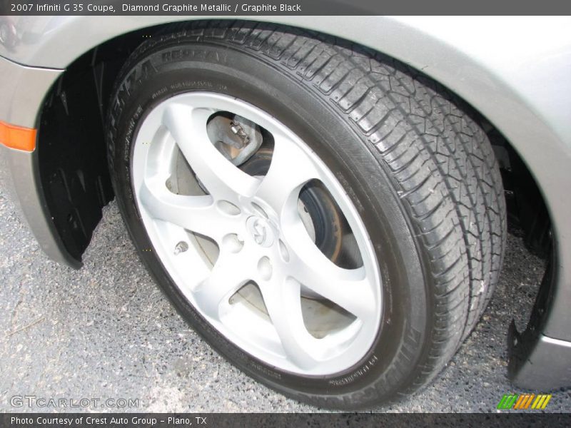 Diamond Graphite Metallic / Graphite Black 2007 Infiniti G 35 Coupe