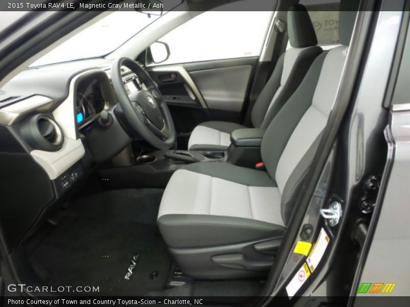 Magnetic Gray Metallic / Ash 2015 Toyota RAV4 LE