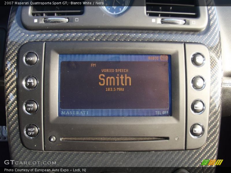 Bianco White / Nero 2007 Maserati Quattroporte Sport GT
