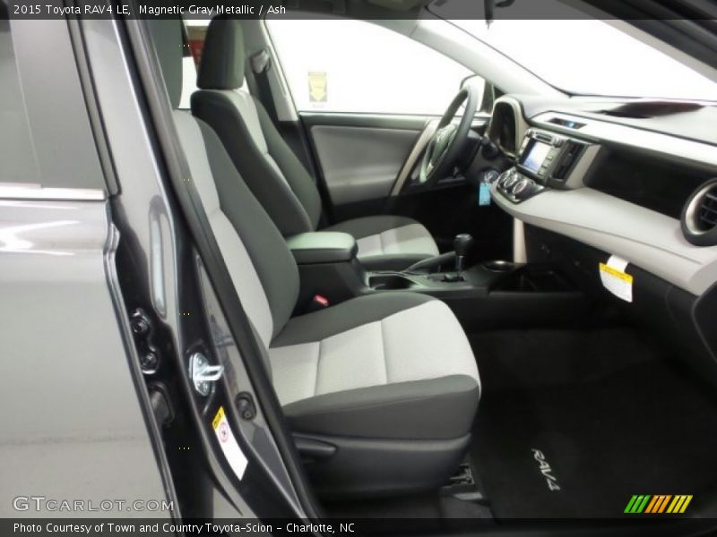 Magnetic Gray Metallic / Ash 2015 Toyota RAV4 LE