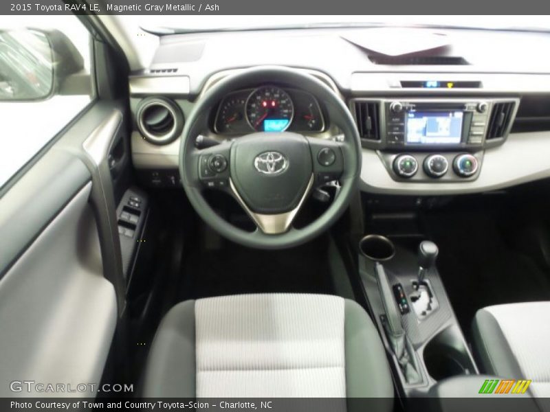 Magnetic Gray Metallic / Ash 2015 Toyota RAV4 LE