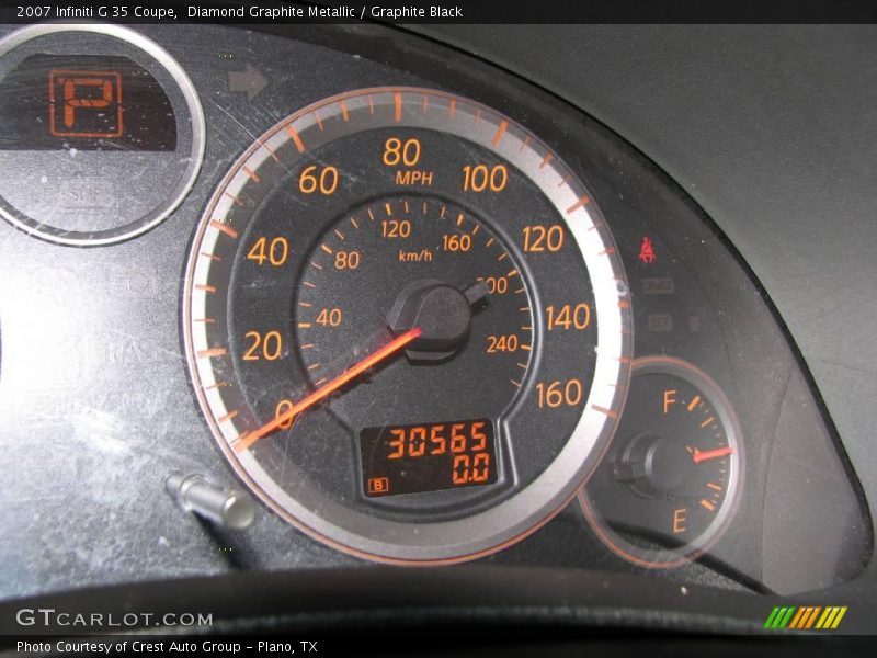 Diamond Graphite Metallic / Graphite Black 2007 Infiniti G 35 Coupe