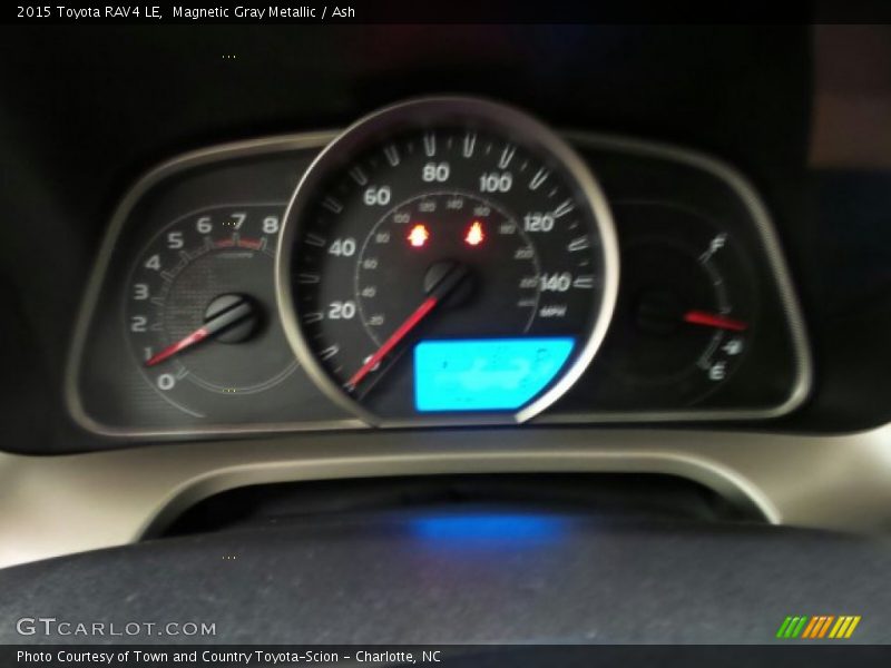 Magnetic Gray Metallic / Ash 2015 Toyota RAV4 LE