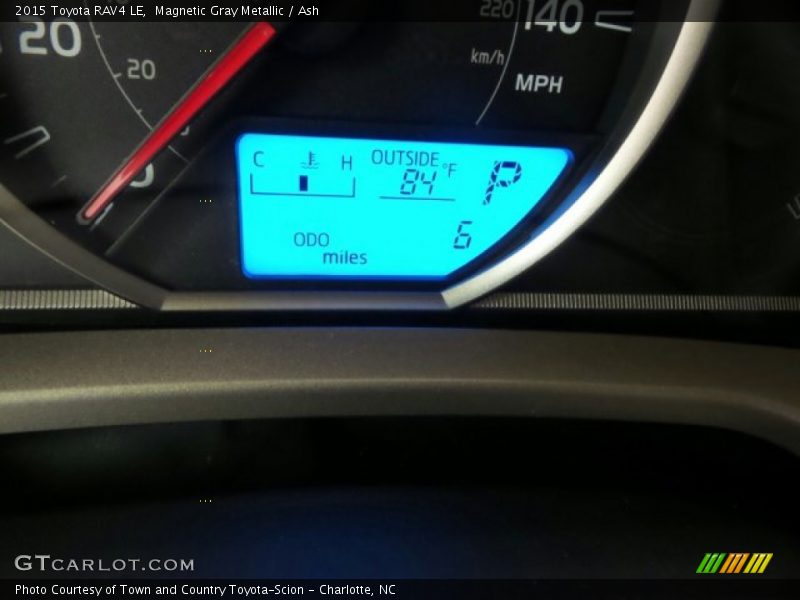 Magnetic Gray Metallic / Ash 2015 Toyota RAV4 LE