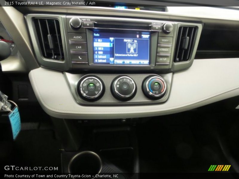 Magnetic Gray Metallic / Ash 2015 Toyota RAV4 LE