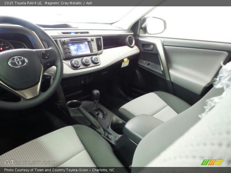 Magnetic Gray Metallic / Ash 2015 Toyota RAV4 LE