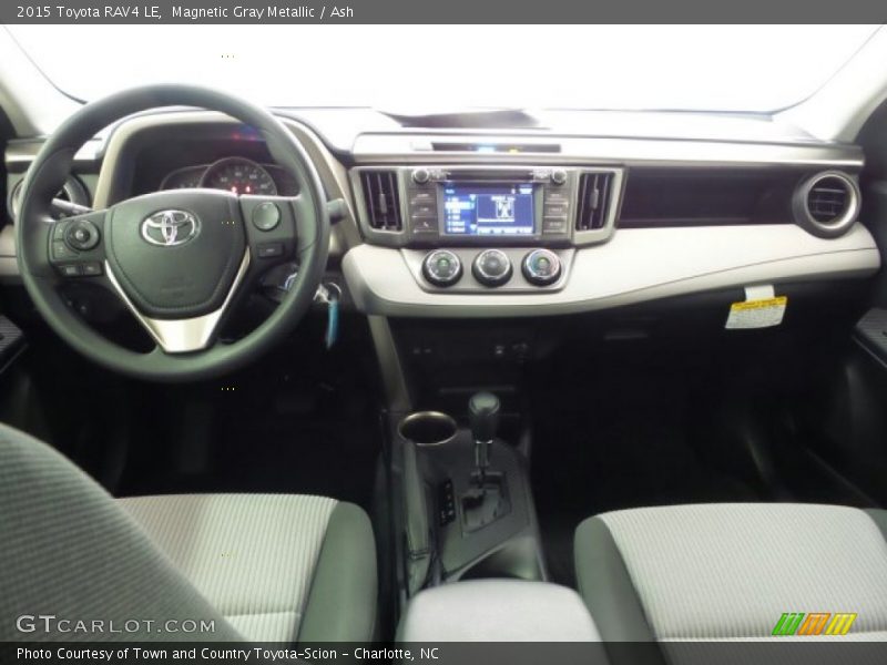 Magnetic Gray Metallic / Ash 2015 Toyota RAV4 LE