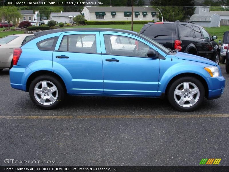 Surf Blue Pearl / Dark Slate Gray 2008 Dodge Caliber SXT