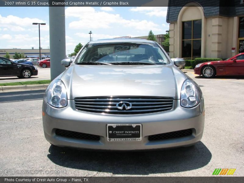 Diamond Graphite Metallic / Graphite Black 2007 Infiniti G 35 Coupe