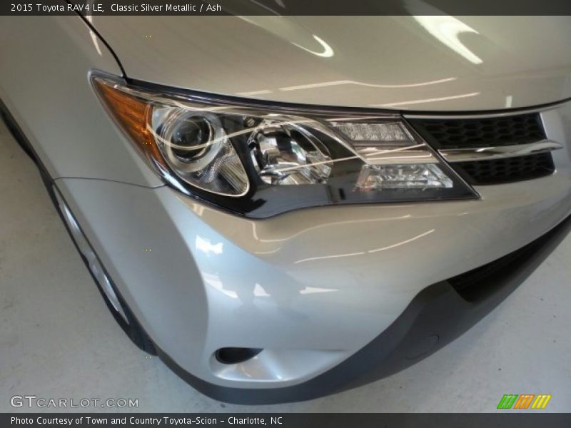 Classic Silver Metallic / Ash 2015 Toyota RAV4 LE