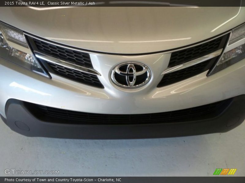 Classic Silver Metallic / Ash 2015 Toyota RAV4 LE