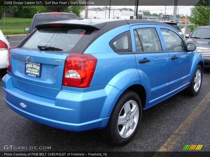 Surf Blue Pearl / Dark Slate Gray 2008 Dodge Caliber SXT