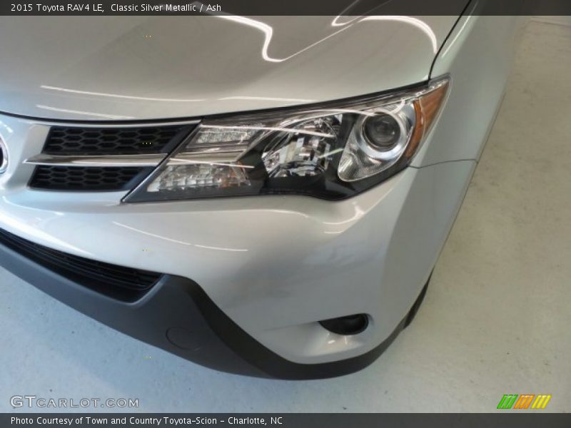 Classic Silver Metallic / Ash 2015 Toyota RAV4 LE