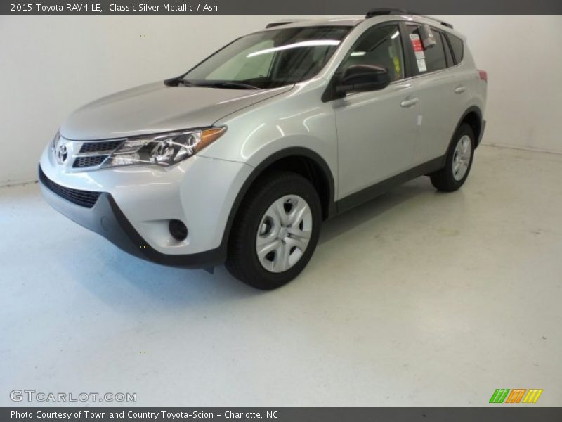 Classic Silver Metallic / Ash 2015 Toyota RAV4 LE
