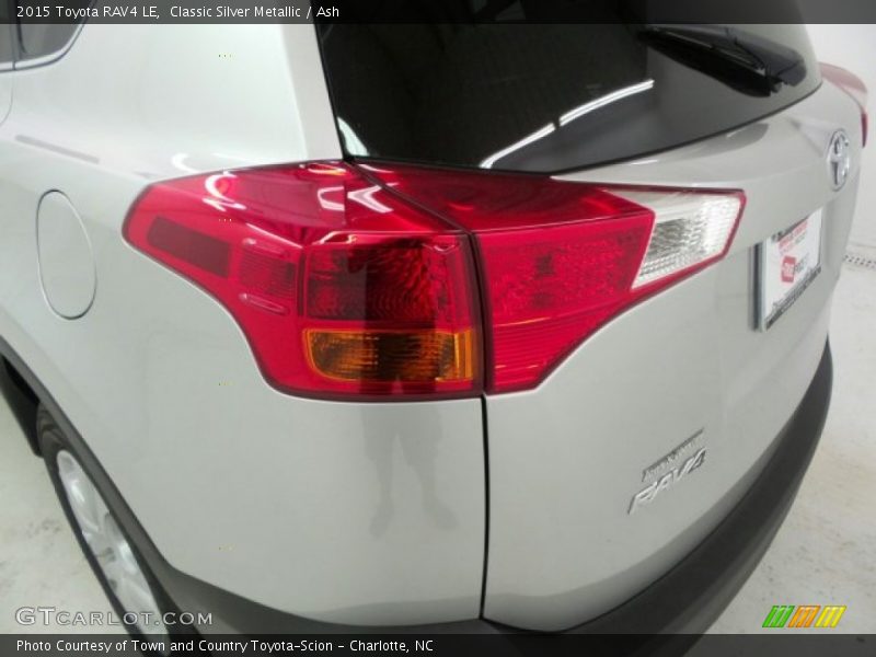 Classic Silver Metallic / Ash 2015 Toyota RAV4 LE