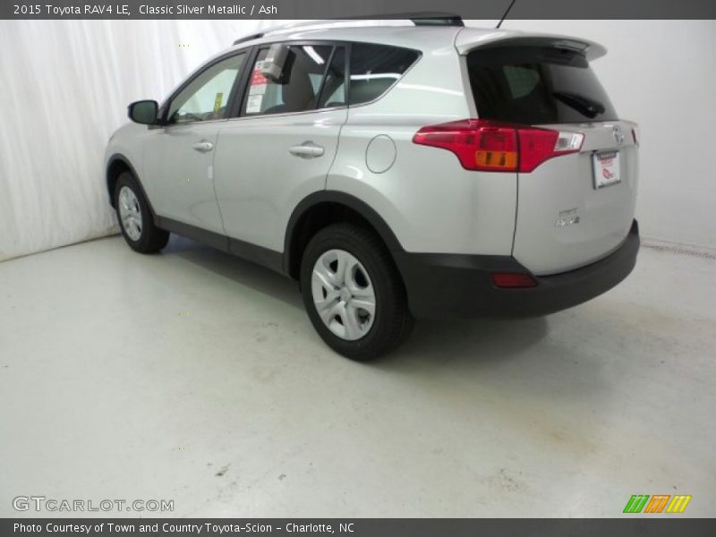 Classic Silver Metallic / Ash 2015 Toyota RAV4 LE