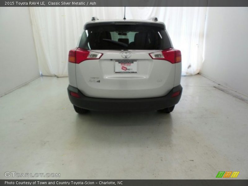 Classic Silver Metallic / Ash 2015 Toyota RAV4 LE