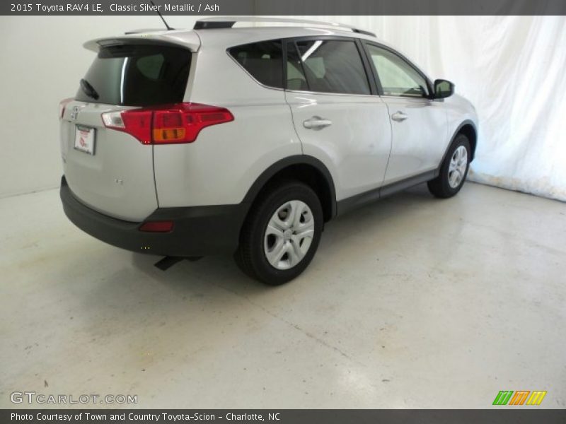 Classic Silver Metallic / Ash 2015 Toyota RAV4 LE