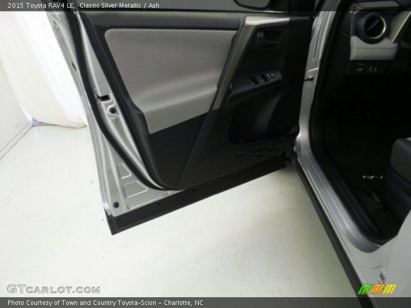Classic Silver Metallic / Ash 2015 Toyota RAV4 LE