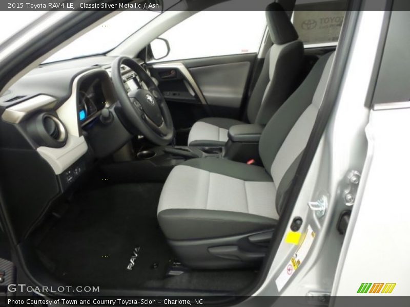 Classic Silver Metallic / Ash 2015 Toyota RAV4 LE