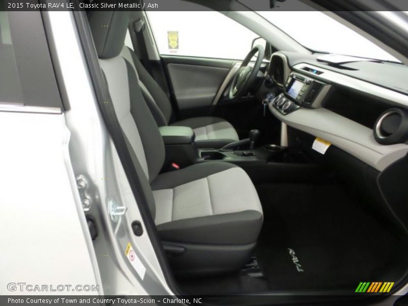 Classic Silver Metallic / Ash 2015 Toyota RAV4 LE
