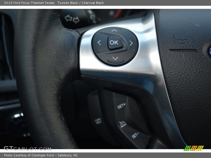 Tuxedo Black / Charcoal Black 2014 Ford Focus Titanium Sedan
