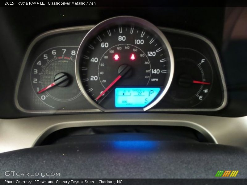 Classic Silver Metallic / Ash 2015 Toyota RAV4 LE
