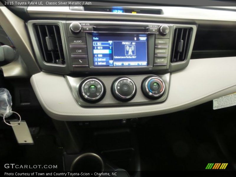 Classic Silver Metallic / Ash 2015 Toyota RAV4 LE