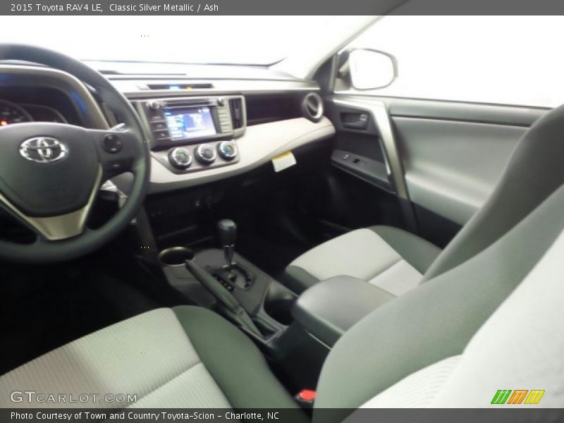 Classic Silver Metallic / Ash 2015 Toyota RAV4 LE