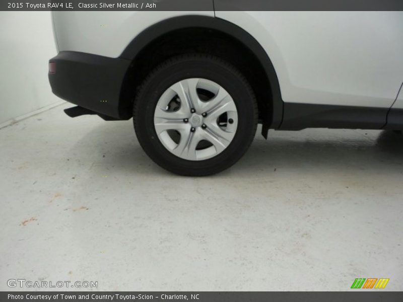 Classic Silver Metallic / Ash 2015 Toyota RAV4 LE