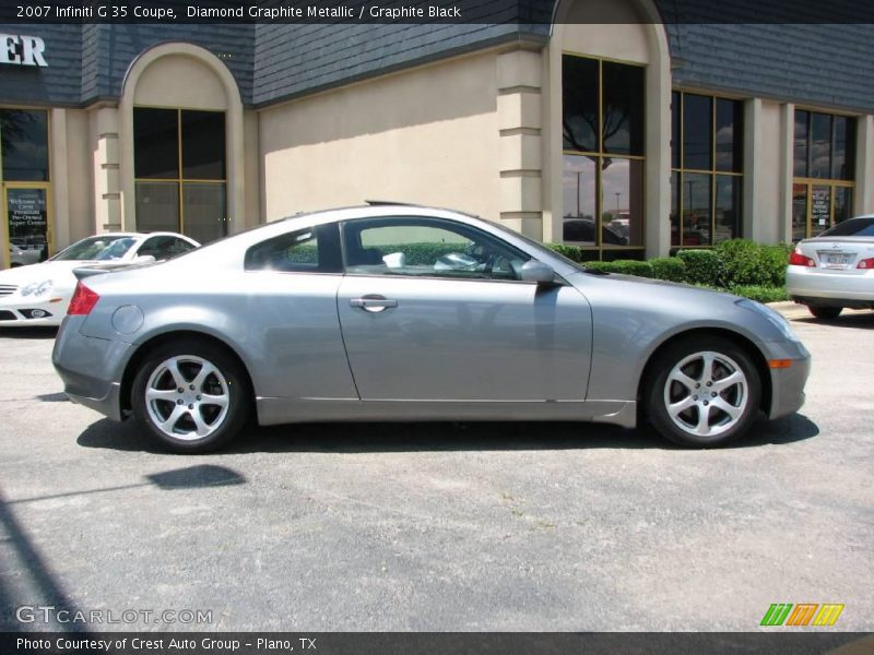 Diamond Graphite Metallic / Graphite Black 2007 Infiniti G 35 Coupe