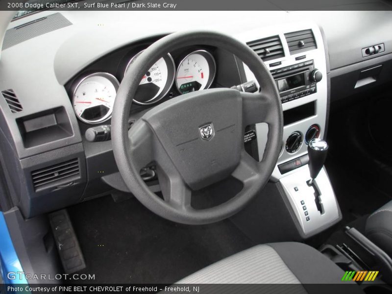 Surf Blue Pearl / Dark Slate Gray 2008 Dodge Caliber SXT