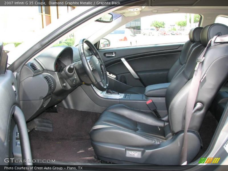 Diamond Graphite Metallic / Graphite Black 2007 Infiniti G 35 Coupe