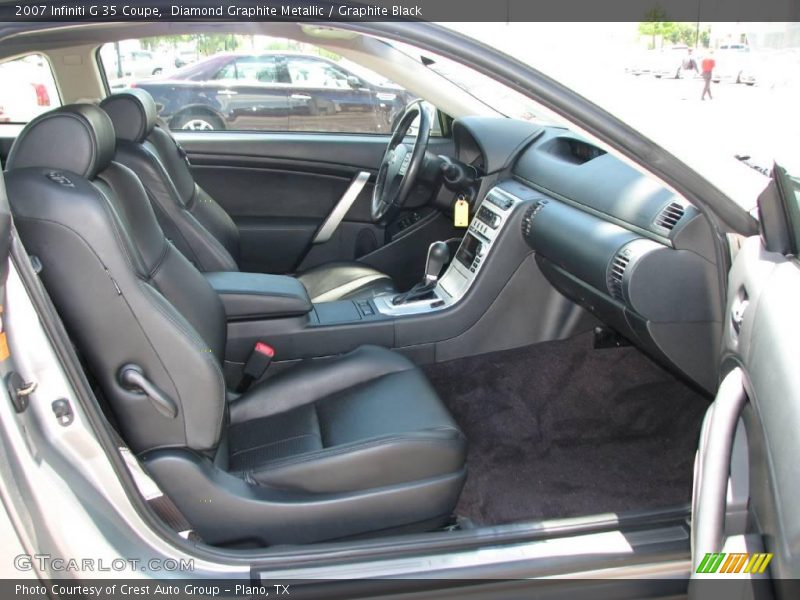 Diamond Graphite Metallic / Graphite Black 2007 Infiniti G 35 Coupe
