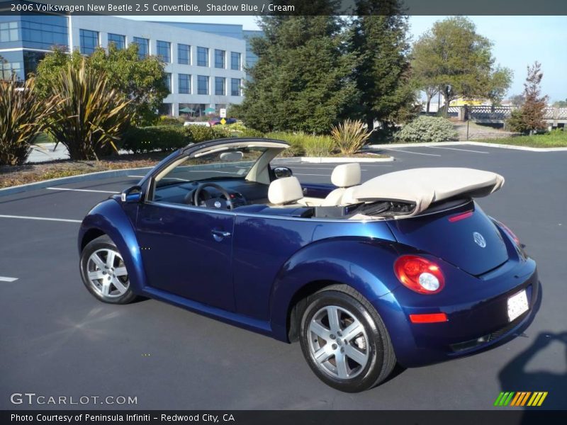 Shadow Blue / Cream 2006 Volkswagen New Beetle 2.5 Convertible