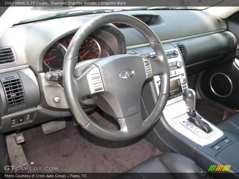 Diamond Graphite Metallic / Graphite Black 2007 Infiniti G 35 Coupe