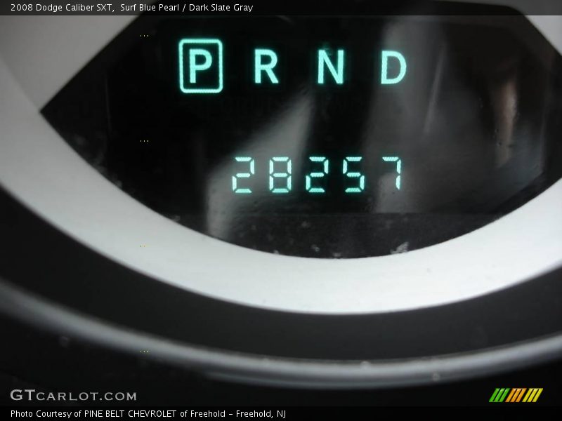 Surf Blue Pearl / Dark Slate Gray 2008 Dodge Caliber SXT