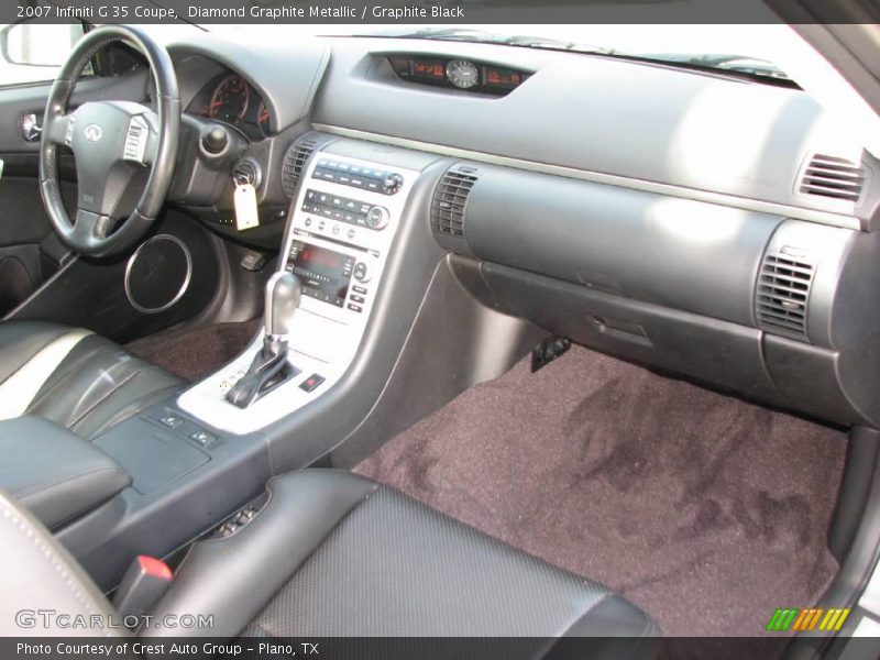 Diamond Graphite Metallic / Graphite Black 2007 Infiniti G 35 Coupe