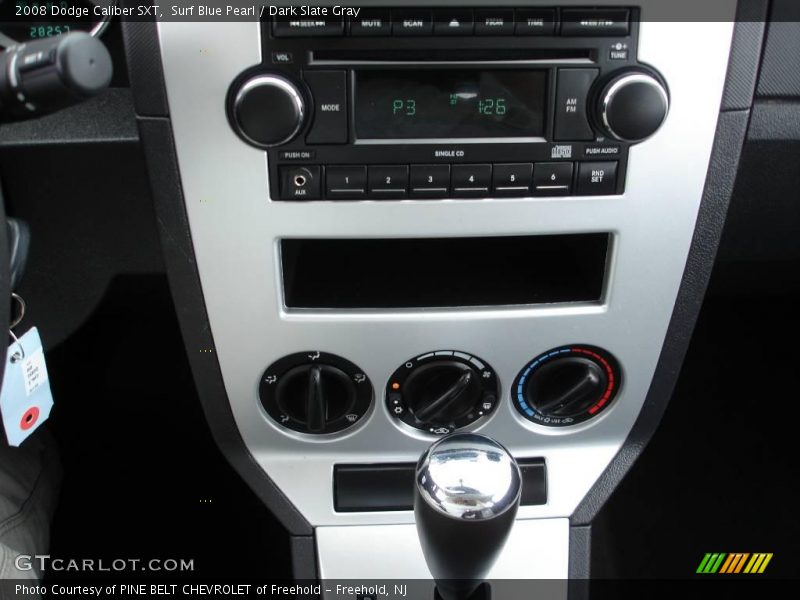 Surf Blue Pearl / Dark Slate Gray 2008 Dodge Caliber SXT