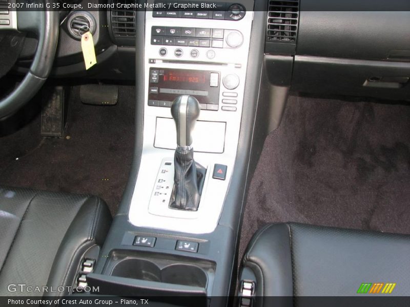 Diamond Graphite Metallic / Graphite Black 2007 Infiniti G 35 Coupe