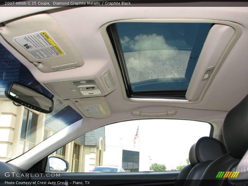 Diamond Graphite Metallic / Graphite Black 2007 Infiniti G 35 Coupe