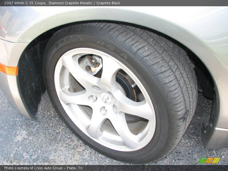 Diamond Graphite Metallic / Graphite Black 2007 Infiniti G 35 Coupe