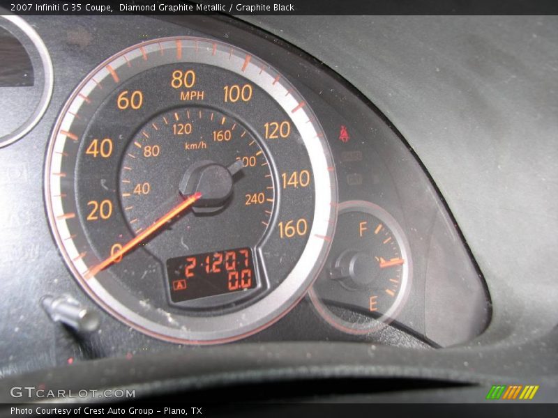 Diamond Graphite Metallic / Graphite Black 2007 Infiniti G 35 Coupe