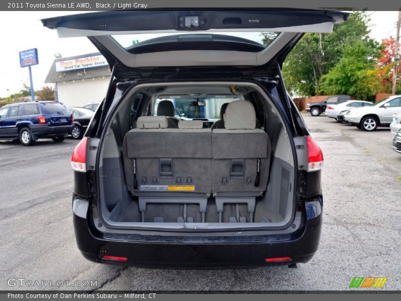 Black / Light Gray 2011 Toyota Sienna LE AWD